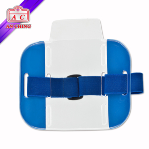 Neon Phản Quang PVC Armband Thẻ <span class=keywords><strong>Badge</strong></span> Chủ - Product Image 5