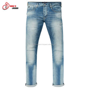 Jean confortable à coupe étroite, pour hommes, Denim - Product Image 2