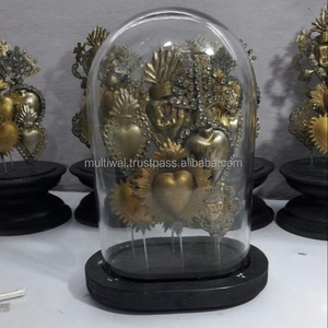 Milagros trái tim hiển thị Glass Dome cho trang trí nội thất - Product Image 1