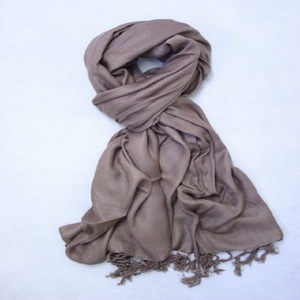 Chal Largo de Viscosa para Niñas, Bufanda de Moda para Invierno, Pashmina Cálida de Color Puro, Diseño Multiusos - Product Image 2