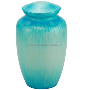 Urnes de crémation en Aluminium Double couleur, prix bas, vente en gros, urnes de cendres indiennes pour la crémation - Product Image 4