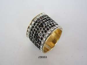 Rond de serviette en mosaïque de nacre à deux nuances Articles de table en laiton avec placage d'argent et perles de verre en cristal Stocké Caractéristique - Product Image 6