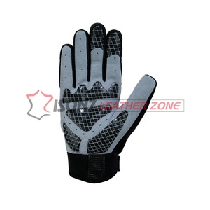 Guantes de Mecánico Personalizados de Cuero Sintético Gris Negro Resistentes al Calor y Antideslizantes para la Seguridad de las Manos de los Trabajadores, Guantes de Protección Personal - Product Image 3