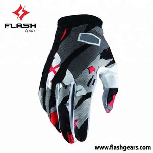 Gants de course de moto antidérapants personnalisés pour la protection complète des doigts Gants à écran tactile coupe-vent pour le motocross MX Downhill - Product Image 5