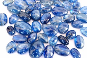 Worry Pierre Kyanite Naturelle Pouce Pierre Gemme Cabochon Lâche - Product Image 5