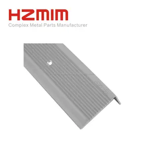 Penyesuaian HZMIM Aluminium Anti Slip Langkah Nosing, Tangga Nosing Strip