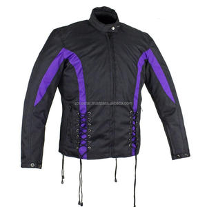 Veste de moto de course Cordura conçue sur mesure taille XL avec protections approuvées CE étiquettes et tailles de patchs de broderie - Product Image 4