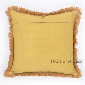 Funda de Cojín de Algodón para Decoración del Hogar, Funda de Almohada Decorativa de Algodón Bordada, Funda de Cojín Decorativa al por Mayor - Product Image 2