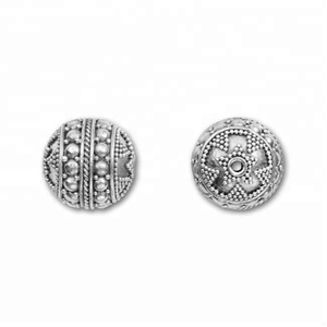 B195 <b>Silver</b> <b>Beads</b> and Findings Wholesale - Product Image 1