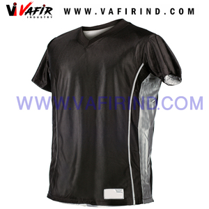 Venta al por mayor de camisetas de fútbol americano juvenil sublimación personalizada conjunto en blanco transpirable de talla grande característica - Product Image 5
