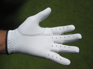 2025 Men's Premium Leather Golf Gloves Durable All-Weather Non-Slip <b>Grip</b> Left and Right <b>Hand</b> - Product Image 5