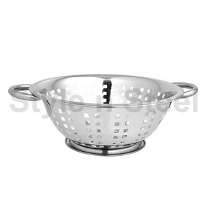 Passoire profonde avec poinçonnage à la mangue de différentes tailles passoire profonde décorative avec passoire de poinçonnage pour Restaurant d'hôtel - Product Image 2