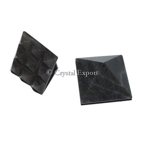 Lemurian Grey Aventurine Pyramids - Product Image 1