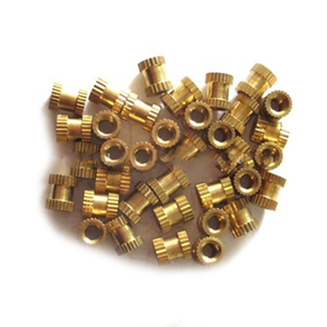 Best M2.5 Brass Insert Nut Premium Quality <b>Fasteners</b> from India with Precision Screw Thread for Wood Insert Applications - Product Image 1