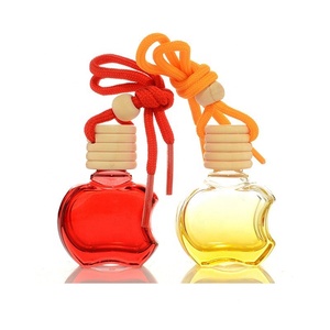 Nhà Sản Xuất 5Ml 10Ml <span class=keywords><strong>15Ml</strong></span> <span class=keywords><strong>Apple</strong></span> <span class=keywords><strong>Shaped</strong></span> Glass Nước Hoa Treo Xe Khuếch Tán Chai - Product Image 2