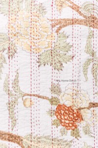 Colcha Kantha, venta al por mayor, hermosa colcha Kantha cosida a mano para hotel - Product Image 2