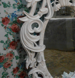 เฟอร์นิเจอร์อินโดนีเซีย-เฟอร์นิเจอร์ฝรั่งเศสทาสีกระจกแกะสลักมะฮอกกานี - Product Image 5