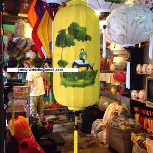 Linternas de Seda Antiguas de Buena Calidad / Linterna Colorida - Product Image 3