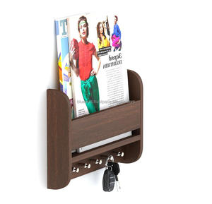 <b>Wall</b> <b>Key</b> Chain <b>Holder</b> Rack with Letter Organiser - Product Image 2