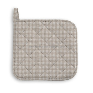 Gants de cuisine et maniques en twill 100 % coton de luxe, résistants à la chaleur, lavables au lave-vaisselle, personnalisables - Product Image 4