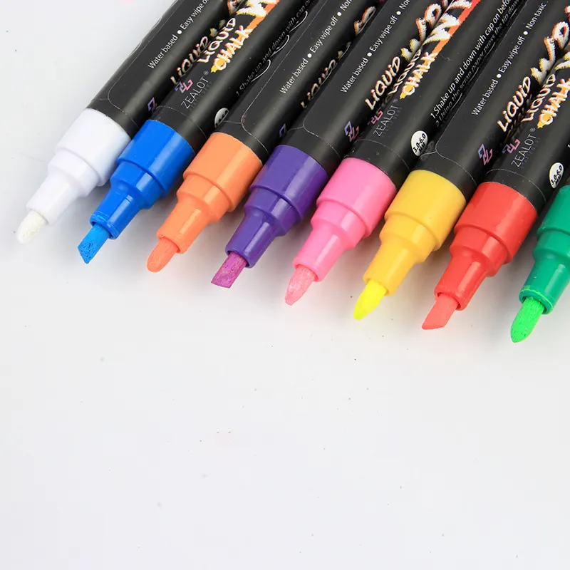 Vloeibare krijt marker pen groothandel van verschillende kleur voor pionnen board game