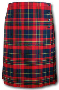 OEM 2024 คุณภาพสูงสบายๆจีบยาวผู้หญิงขนาดบวกสบายๆสุภาพสตรีจีบTartan Kilt - Product Image 3