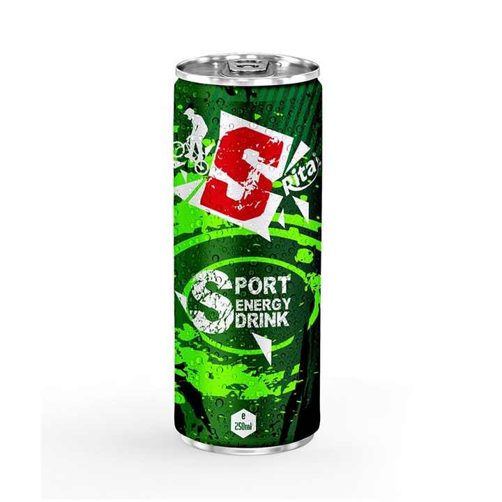 Wholesaler Soft Drink 320ml Slim Canned Energy Drink Made in Vietnam Product of Vietnam Packages Energy Soft Drinks