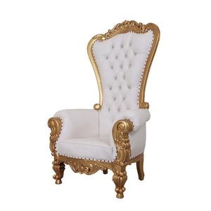 ให้เช่าเก้าอี้บัลลังก์งานแต่งงานแบบฝรั่งเศสพนักพิงสูง ราคาประหยัด สำหรับใช้ในห้องนั่งเล่น โรงแรม และวิลล่า - Product Image 2