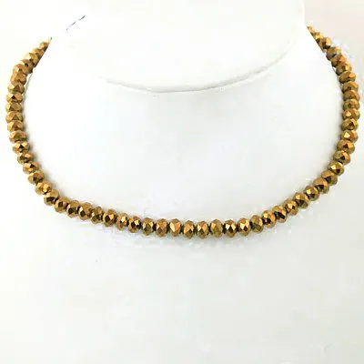 2013 New Fashion Silver Gold Plated Beads Necklace Jewelry, Beaded Jewelry