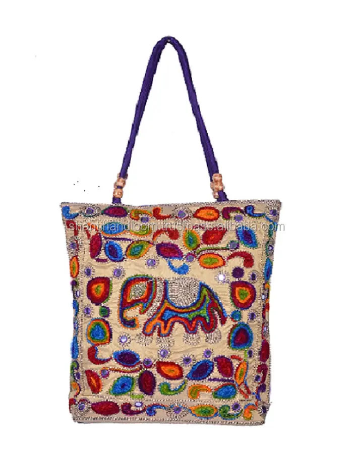 Новый женский традиционный Слон Дизайн ручной сумки