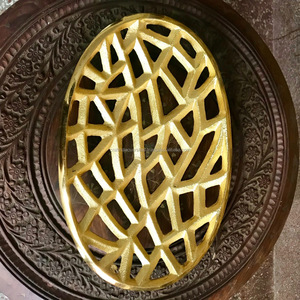 Plato chapado en oro para vajilla, decoración del hogar - Product Image 3