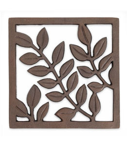 Leaf Trivet Color marrón Venta caliente y posavasos de nogal de nuevo diseño de alta calidad - Product Image 1