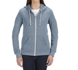 Chaqueta de chándal de estilo callejero con logotipo personalizado para mujer Sudadera con capucha para mujer con estampado de soplo Cuello con capucha de talla grande para invierno - Product Image 3