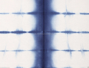 ผ้าชิโบริสีครามผ้าฝ้ายทอคลุมโต๊ะขนาด60x90นิ้วทำด้วยมือลายสีย้อมสำหรับตกแต่งบ้าน - Product Image 2