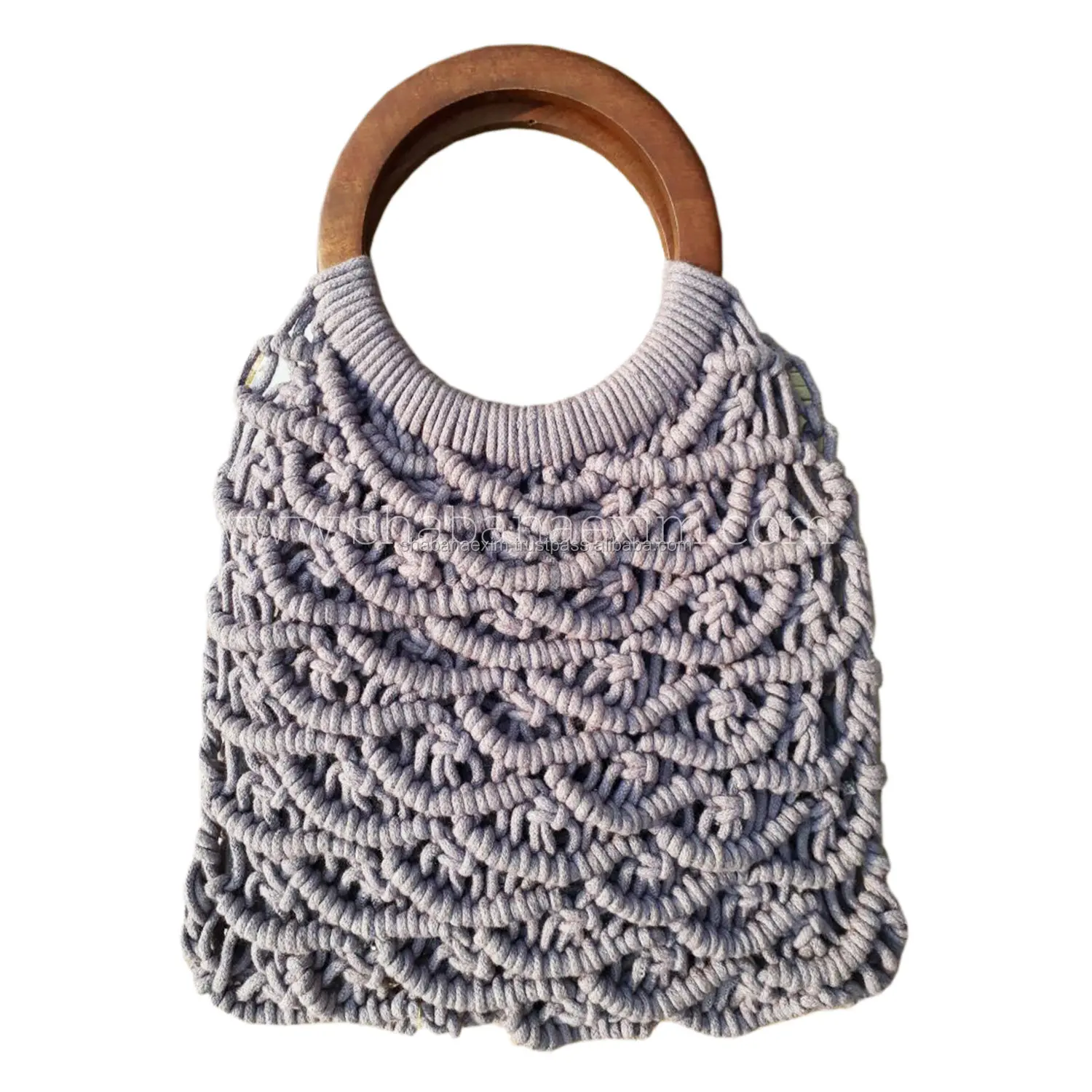 Designer Bags Boho Style Macrame Shoulder Bags Handmade macrame Summer beach bag from India