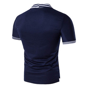 Chemises polo pour homme de haute qualité, avec logo brodé et imprimé, 100% coton, col haut, polos d'été bon marché, 2023 - Product Image 6
