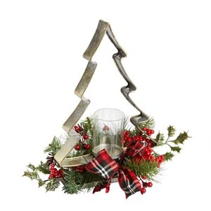 Classic <b>Christmas</b> Eco-friendly ISO9001 Certified <b>Tea</b> <b>Light</b> Stand Handmade Metal Candle Holder New Cheap Iron Design for Home - Product Image 1