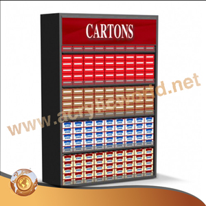 Màn Hình Hiển Thị Thuốc Lá/Màn Hình Thuốc Lá <span class=keywords><strong>Acrylic</strong></span> Với Dụng Cụ Đẩy/Giá Đỡ Màn Hình Thuốc Lá <span class=keywords><strong>Acrylic</strong></span> Có Đèn Led - Product Image 1