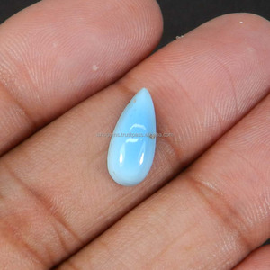 Turquesa Americana, Cabujón en Forma de Pera de 6.5x14.5mm, 3.50 Quilates, Gema Suelta para la Elaboración de Joyería - Product Image 3