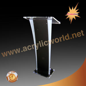 OEM/ODM de acrílico claro boda podio/púlpito de acrílico - Product Image 3