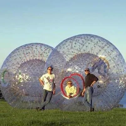 Pelotas de zorb para niños, pelotas de zorbing para cuerpo inflable, baratas