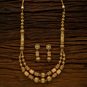 Collar Mala Chapado en Oro Perla - 15055 - Product Image 1