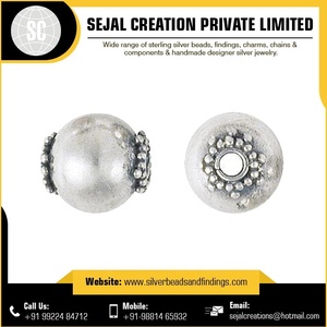 วัสดุโลหะสำหรับเครื่องประดับลูกปัดหลวมเงินแท้925โลโก้ที่กำหนดเอง - Product Image 6