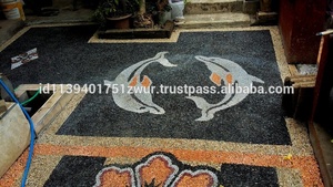 หินกรวดสีส้มธรรมชาติคุณภาพสูงจากอินโดนีเซียสำหรับทำหลังคาโรงรถ - Product Image 2
