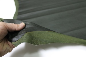 STRETCH Dark OLIVE GREEN Soft <b>Leather</b> | Lamb Skin Napa Soft <b>Leather</b> Finest Quality Wholesale Sheep Hide - Product Image 5