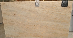 Luxury Ivory Brown Granite Slabs Polished Finish for Kitchens Bathrooms and Hotel Interiors - Product Image 5
