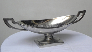 Nueva tendencia, forma de latón única, bandeja de exhibición de comida de Metal de lujo moderna, mesa, decoración del hogar, utensilios de cocina con logotipo personalizado - Product Image 3