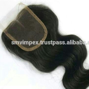 Mèches indiennes naturelles — meetu, cheveux lisses, qualité 8A, 4x4, avec lace closure, vente en gros - Product Image 3