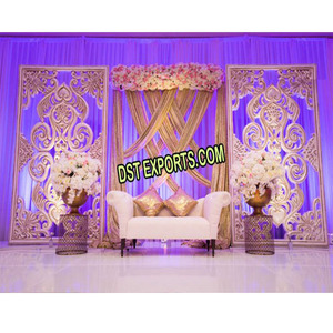 Boda escenario paneles para boda paneles de fibra de recepción etapa telón de fondo Decoración - Product Image 1