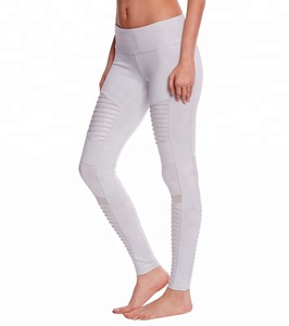 กางเกงเอวสูงสำหรับผู้หญิงกางเกงฟิตเนสเล่นโยคะและเลกกิ้งสำหรับนักปั่นพร้อมกระเป๋าดันทรง - Product Image 4